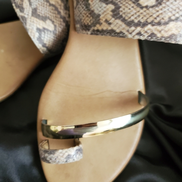 Womens Animal print Sandles - Picture 3 of 11